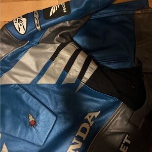 Honda Blue and Black Performance Jacket
